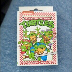 Teenage‎ Mutant Ninja Turtles Playing Cards (Aquarius,Nickelodeon)